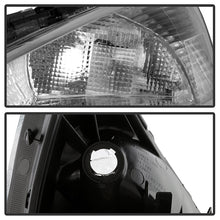 Load image into Gallery viewer, Xtune Crystal Headlights Honda Accord (03-07) Chrome w/ Amber Turn Signal Lights Alternate Image