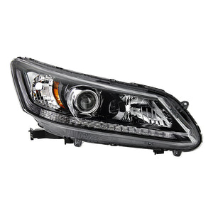 Xtune Projector Headlights Honda Accord Sedan (13-15) [OEM Style w/ DRL Lights] Black or Chrome