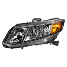 Load image into Gallery viewer, Xtune Headlights Honda Civic (12-15) [OEM Style] Black w/ Amber Turn Signal Lights - Driver Alternate Image