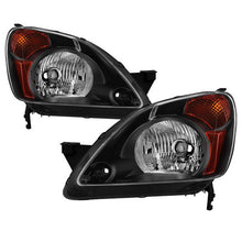 Load image into Gallery viewer, Xtune Headlights Honda CR-V (02-04) [Halogen Models Only] Chrome or Black w/ Amber Turn Signal Lights Alternate Image