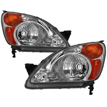 Load image into Gallery viewer, Xtune Headlights Honda CR-V (02-04) [Halogen Models Only] Chrome or Black w/ Amber Turn Signal Lights Alternate Image