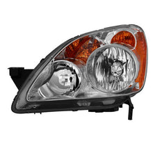 Load image into Gallery viewer, Xtune Headlights Honda CR-V (05-06) [OEM Style] Chrome w/ Amber Turn Signal Lights Alternate Image