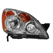 Load image into Gallery viewer, Xtune Headlights Honda CR-V (05-06) [OEM Style] Chrome w/ Amber Turn Signal Lights Alternate Image