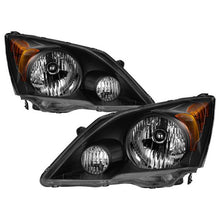 Load image into Gallery viewer, Xtune Headlights Honda CRV (2007-2011) [OEM Style] Black w/ Amber Turn Signal Lights - Default Title Alternate Image