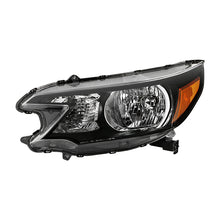 Load image into Gallery viewer, Xtune Headlights Honda CRV (12-14) [Halogen Only] Black w/ Amber Turn Signal Lights - Passenger Alternate Image