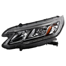 Load image into Gallery viewer, Xtune Headlights Honda CRV (15-16) [Halogen Only w/ DRL LED] Chrome w/ Amber Turn Signal Lights Alternate Image