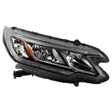 Load image into Gallery viewer, Xtune Headlights Honda CRV (15-16) [Halogen Only w/ DRL LED] Chrome w/ Amber Turn Signal Lights Alternate Image