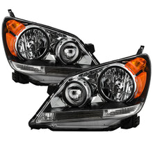 Load image into Gallery viewer, Xtune Headlights Honda Odyssey (08-10) [OEM Style] Black or Chrome w/ Amber Turn Signal Lights - Black Alternate Image