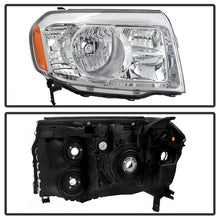 Load image into Gallery viewer, Xtune Headlights Honda Pilot (09-11) [OEM Style] Chrome w/ Amber Turn Signal Lights Alternate Image