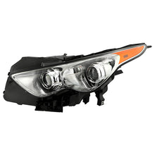 Load image into Gallery viewer, Xtune Projector Headlights Infiniti FX37/FX35/FX50/QX70 (09-17) [HID w/o AFS Models] Chrome w/ Amber Turn Signal Lights - Driver Alternate Image