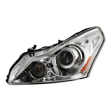 Load image into Gallery viewer, Xtune Projector Headlights Infiniti G25/G37 (10-15) [HID/Xenon Models] Chrome or Black w/ Amber Turn Signal Lights Alternate Image