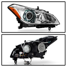 Load image into Gallery viewer, Xtune Projector Headlights Infiniti M37 (11-14) [AFS w/o Technology Pkg &amp; Xenon/HID Models] Chrome w/ Amber Turn Signal Lights Alternate Image