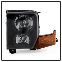 Load image into Gallery viewer, Xtune Crystal Headlights Jeep Commander (06-10) Black w/ Amber Corner Lights - Default Title Alternate Image