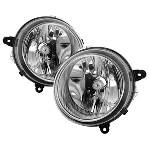 Xtune Headlights Jeep Patriot (07-17) [OEM Style] Chrome w/ Amber Corner Lights