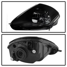 Load image into Gallery viewer, Xtune Crystal Headlights Mitsubishi Eclipse 3G (00-05) OEM Replacement Black / Black / Chrome - Black Alternate Image