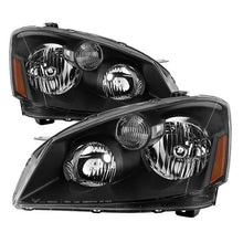 Load image into Gallery viewer, Xtune Headlights Nissan Altima (05-06) [OEM Style - Halogen Only] Black w/ or w/o Bezels - w/ Bezels Alternate Image