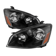 Load image into Gallery viewer, Xtune Headlights Nissan Altima (05-06) [OEM Style - Halogen Only] Black w/ or w/o Bezels - w/o Bezels Alternate Image