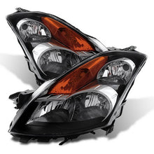 Load image into Gallery viewer, Xtune Headlights Nissan Altima Sedan (07-09) [ Halogen Only] OEM or Crystal Style - Crystal Style - Black Alternate Image