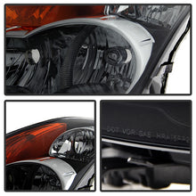 Load image into Gallery viewer, Xtune Headlights Nissan Altima Sedan (07-09) [ Halogen Only] OEM or Crystal Style - Crystal Style - Black Alternate Image