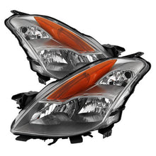 Load image into Gallery viewer, Xtune Headlights Nissan Altima Coupe (08-09) [OEM Styles] Chrome or Black w/ Amber Turn Signal Lights - Chrome Alternate Image