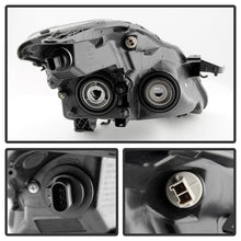 Load image into Gallery viewer, Xtune Headlights Nissan Altima Coupe (08-09) [OEM Styles] Chrome or Black w/ Amber Turn Signal Lights - Black Alternate Image