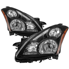 Load image into Gallery viewer, Xtune Headlights Nissan Altima Sedan (10-12) [OE Style - Halogen Only] Black or Chrome Finish - Black Alternate Image