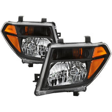 Load image into Gallery viewer, Xtune Headlights Nissan Frontier (05-08) [OE Style] Black w/ Amber Turn Signal Lights - Default Title Alternate Image