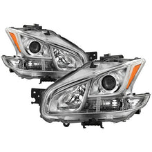 Load image into Gallery viewer, Xtune Projector Headlights Nissan Maxima (09-14) [OE Style - Halogen only] Black or Chrome Finish Alternate Image