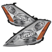 Load image into Gallery viewer, Xtune Crystal Headlights Nissan Murano (03-07) Chrome or Black w/ Amber Turn Signal Lights - Chrome Alternate Image