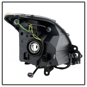 Xtune Headlights Nissan Sentra 2.0L/2.5L (07-09) [OEM Style] Black w/ Amber Turn Signal Light