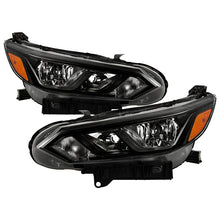 Load image into Gallery viewer, Xtune Headlights Nissan Sentra (20-21) [OE Style - Halogen Only] Black w/ Amber Turn Signal Light - Set (Driver &amp; Passenger) Alternate Image