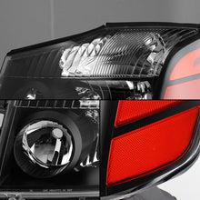 Load image into Gallery viewer, Xtune Crystal Headlights Nissan Titan (04-07) [OE Style] Black / Black Smoked / Smoked - Black Alternate Image