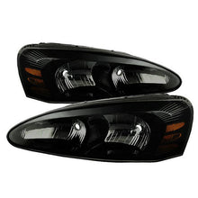 Load image into Gallery viewer, Xtune Crystal Headlights Pontiac Grand Prix (04-08) [OEM Style] Black or Chrome w/ Amber Turn Signal Lights - Black Smoke Alternate Image