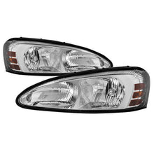 Load image into Gallery viewer, Xtune Crystal Headlights Pontiac Grand Prix (04-08) [OEM Style] Black or Chrome w/ Amber Turn Signal Lights - Chrome Alternate Image
