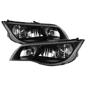 Xtune Headlights Saturn ION Coupe (2003-2007) [OEM Style] Black