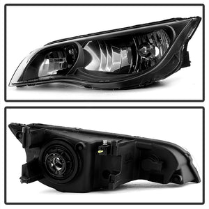 Xtune Headlights Saturn ION Coupe (2003-2007) [OEM Style] Black