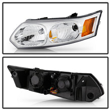 Load image into Gallery viewer, Xtune Headlights Saturn ION Sedan (2003-2007) [OEM Style] Black - Chrome Alternate Image