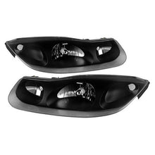 Load image into Gallery viewer, Xtune Headlights Saturn SC Series Coupe (01-02) OEM Style with Black Housing and Amber Turn Signal Light - Default Title Alternate Image