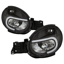 Load image into Gallery viewer, Xtune Headlights Subaru Outback Sport (03-04) [Light Tube DRL] Black or Chrome w/ Amber Turn Signal Lights - Black Alternate Image