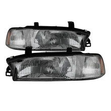 Load image into Gallery viewer, Xtune Headlights Subaru Legacy / Legacy Outback (95-97) [OEM] Black or Chrome w/ Amber Turn Signal Lights Alternate Image