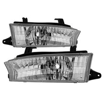 Load image into Gallery viewer, Xtune Headlights Subaru Legacy / Legacy Outback (97-99) [OEM Style] Chrome w/ Amber Turn Signal Lights Alternate Image