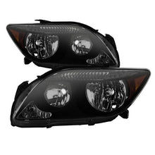 Load image into Gallery viewer, Xtune Crystal Headlights Scion tC (05-07) [OEM Style] Black w/ Amber Turn Signal Lights - Black Smoke Alternate Image