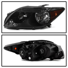 Load image into Gallery viewer, Xtune Crystal Headlights Scion tC (05-07) [OEM Style] Black w/ Amber Turn Signal Lights - Black Alternate Image