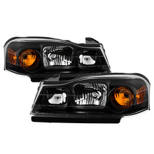 Load image into Gallery viewer, Xtune Crystal Headlights Saturn Vue (06-07) Black or Chrome w/ Amber Corner Lights Alternate Image