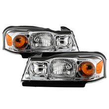 Load image into Gallery viewer, Xtune Crystal Headlights Saturn Vue (06-07) Black or Chrome w/ Amber Corner Lights Alternate Image