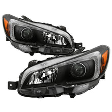 Load image into Gallery viewer, Xtune Projector Headlights Subaru WRX (15-19) [OEM Style - Halogen Models] Black w/ Amber Turn Signal Lights - Default Title Alternate Image