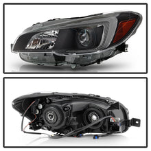 Load image into Gallery viewer, Xtune Projector Headlights Subaru WRX (15-19) [OEM Style - Halogen Models] Black w/ Amber Turn Signal Lights - Default Title Alternate Image