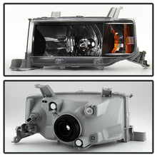 Load image into Gallery viewer, Xtune Crystal Headlights Scion xB (04-06) [OEM Style] Black or Chrome w/ Amber Turn Signal Lights - Black Alternate Image