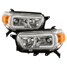 Load image into Gallery viewer, Xtune Headlights Toyota 4Runner (10-13) [OEM Style w/ LED Light Bar] Black or Chrome w/ Amber Turn Signal Lights Alternate Image