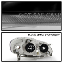 Load image into Gallery viewer, Xtune Crystal Headlights Toyota Corolla (03-06) [Halogen Only] Black w/ Amber Turn Signal Lights - Default Title Alternate Image